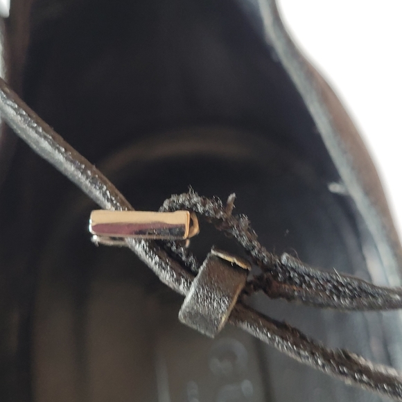 Gucci Black GG canvas & leather studded horsebit - Picture 5 of 7